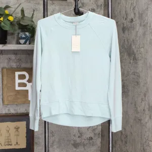 A New Day Women's Raglan Sleeve Sweatshirt 79315946 Aqua Blue S