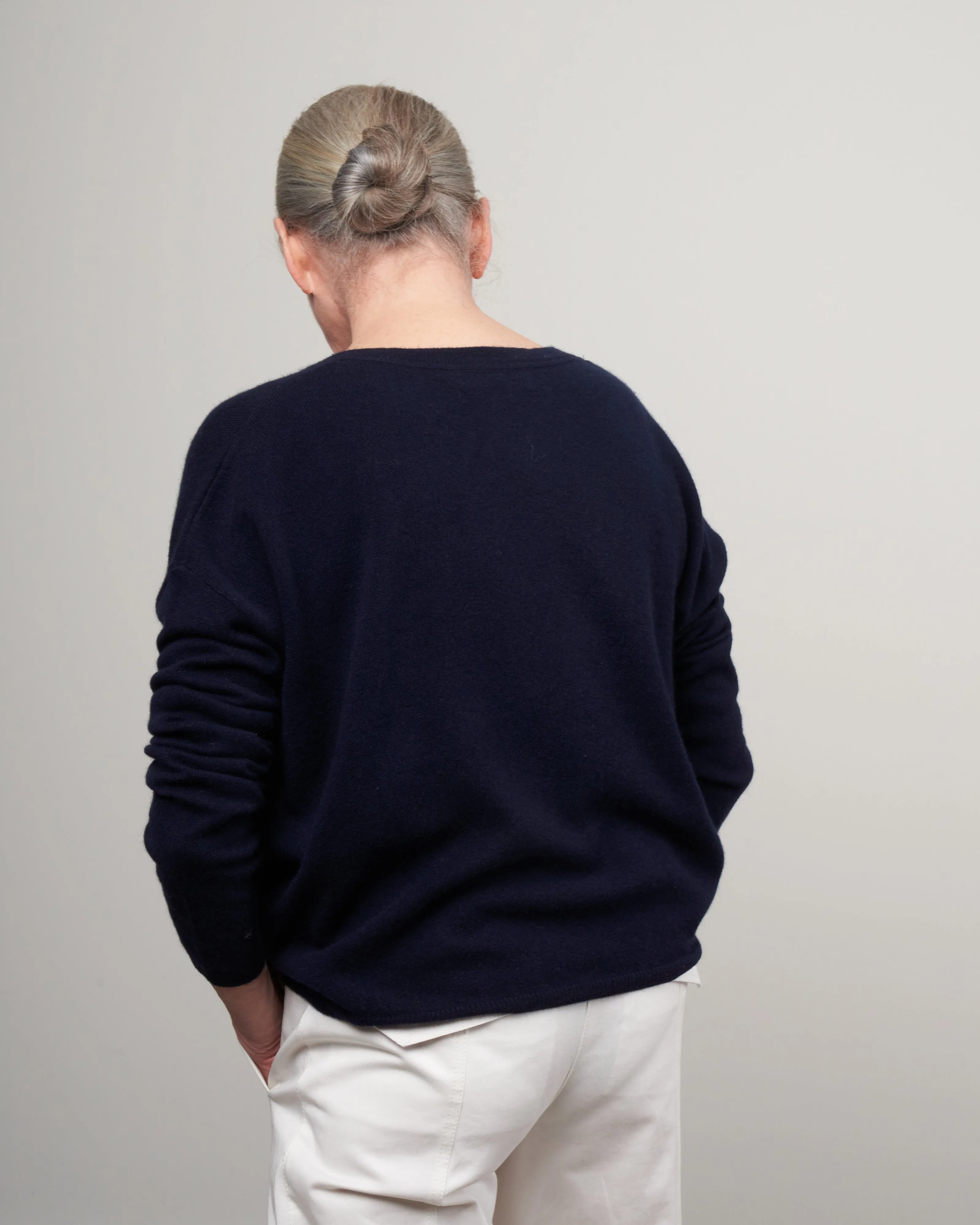 abby cardigan - navy