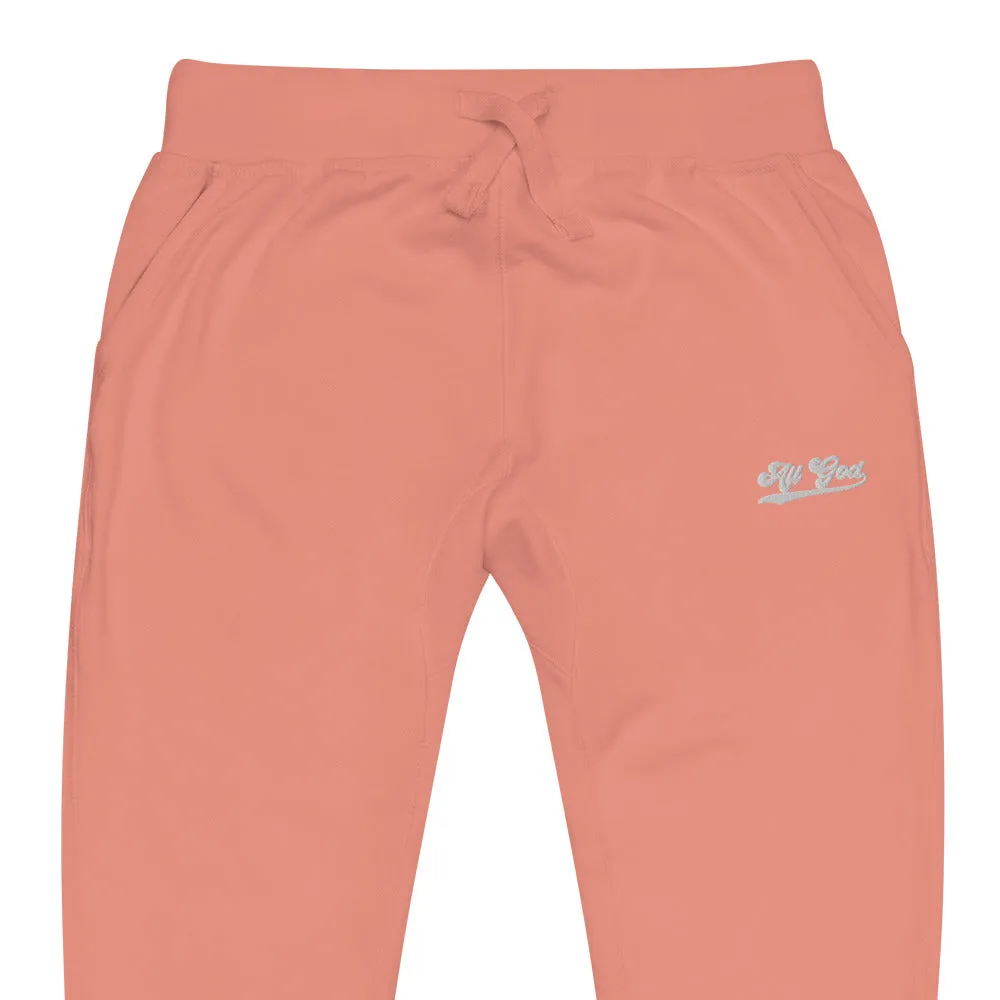 All God Unisex Fleece Sweatpants