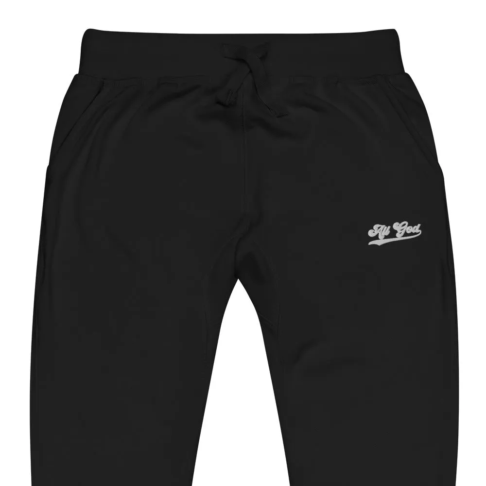 All God Unisex Fleece Sweatpants