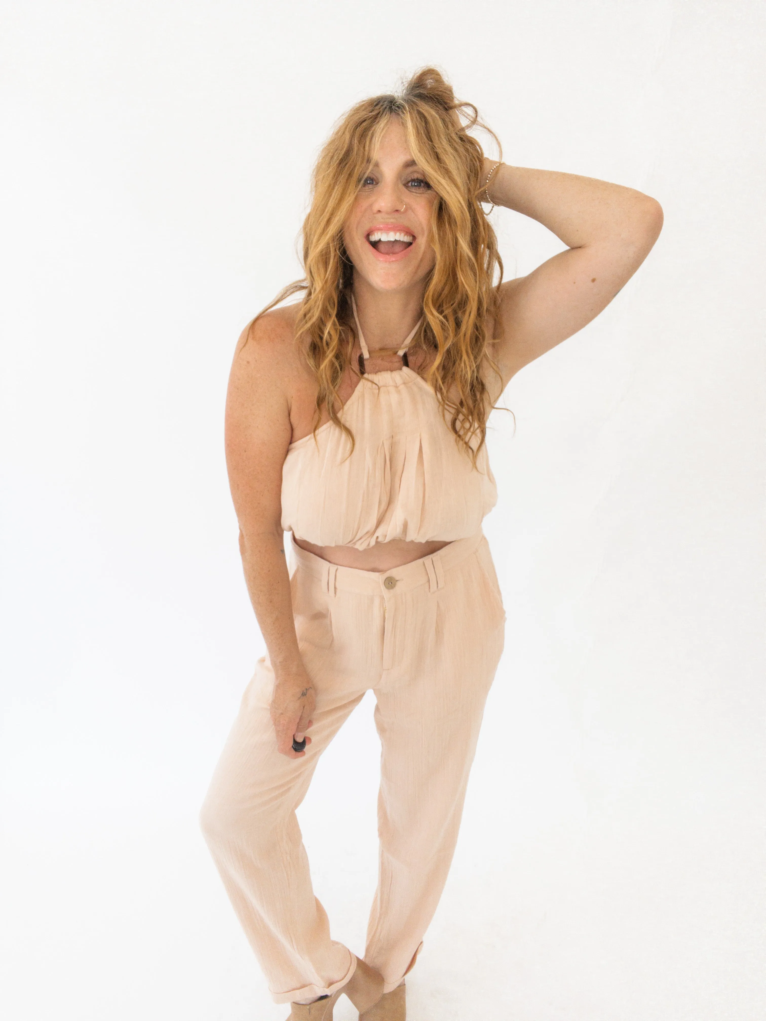 Amuse Society Jessa Woven Tank
