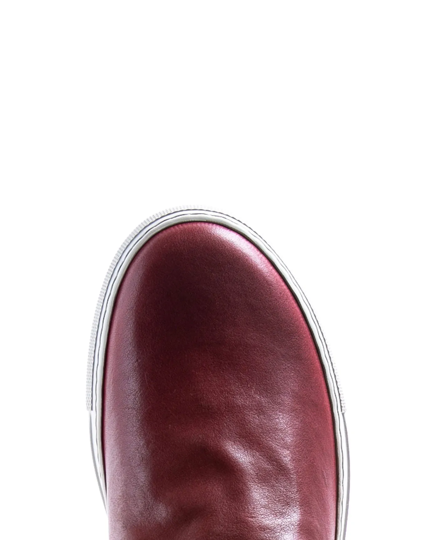BIEL Oxblood Leather Sneaker Boots