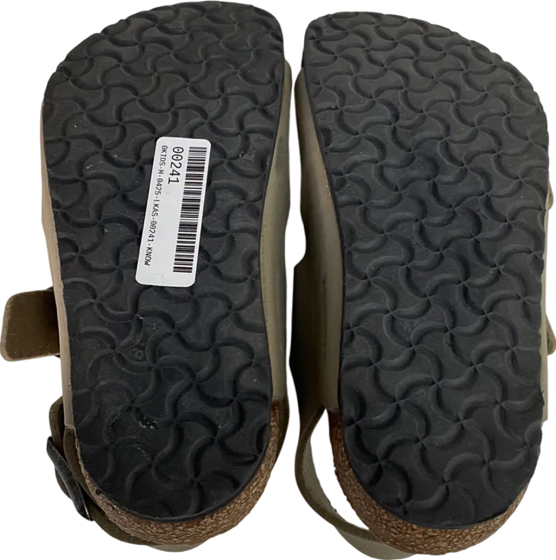 Birkenstock Green Milano Kids Bfbc Earthy Veg Narrow Faded Khaki UK 11 EU 29 👼