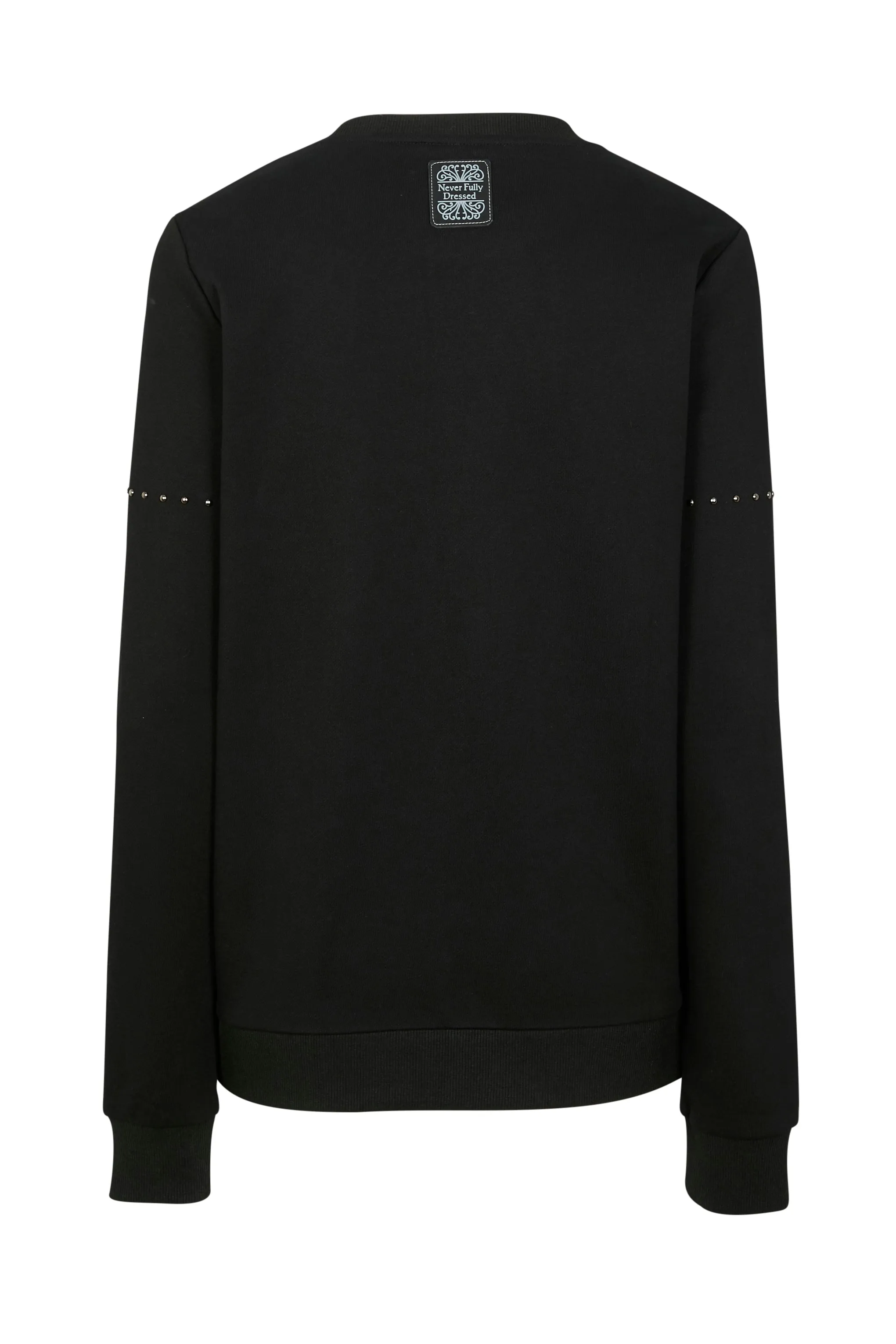 Black Studded Jumper