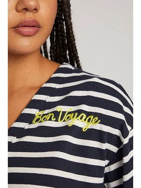Bon Voyage by Chaser | Sapphire Stripe