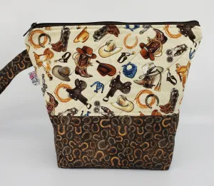 Boots and Spurs - Project Bag - Small