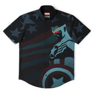 Captain America "Symbol of Truth" – KUNUFLEX Short Sleeve Shirt
