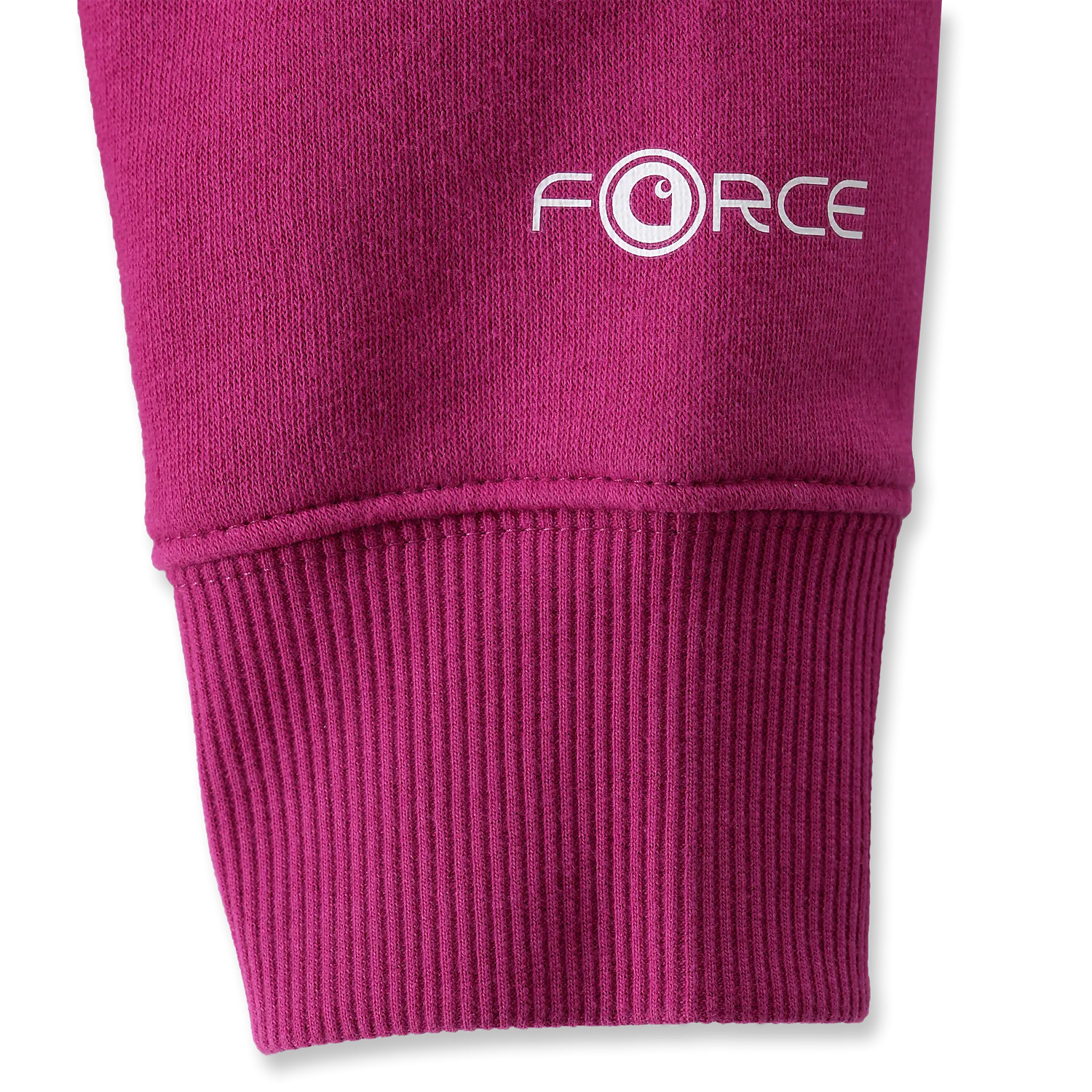 Carhartt Women's Force Lightweight Sweatshirt - Magenta Agate 105573