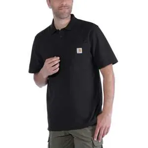 Carhartt Work Pocket Polo Men - Black K570