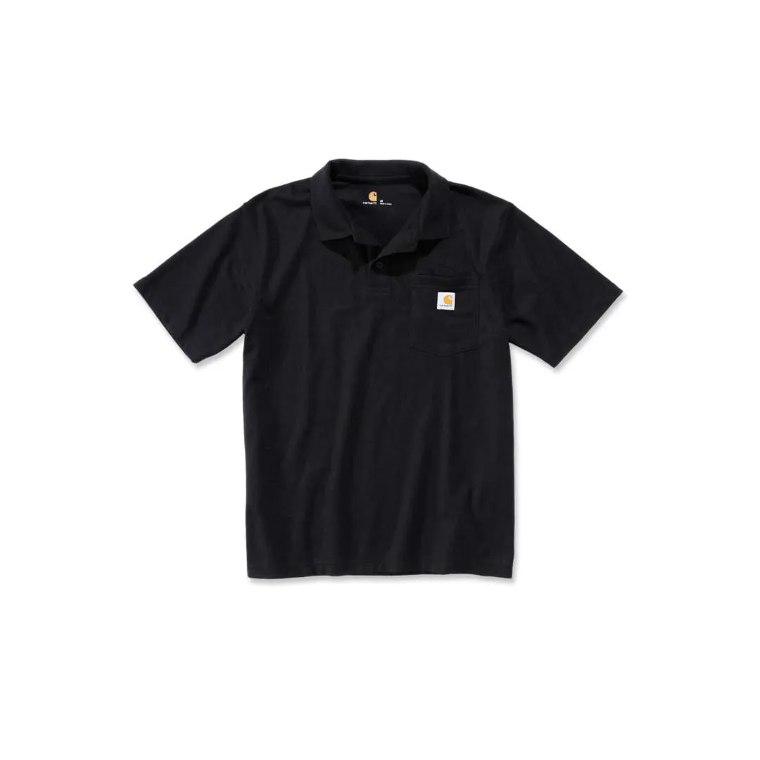 Carhartt Work Pocket Polo Men - Black K570