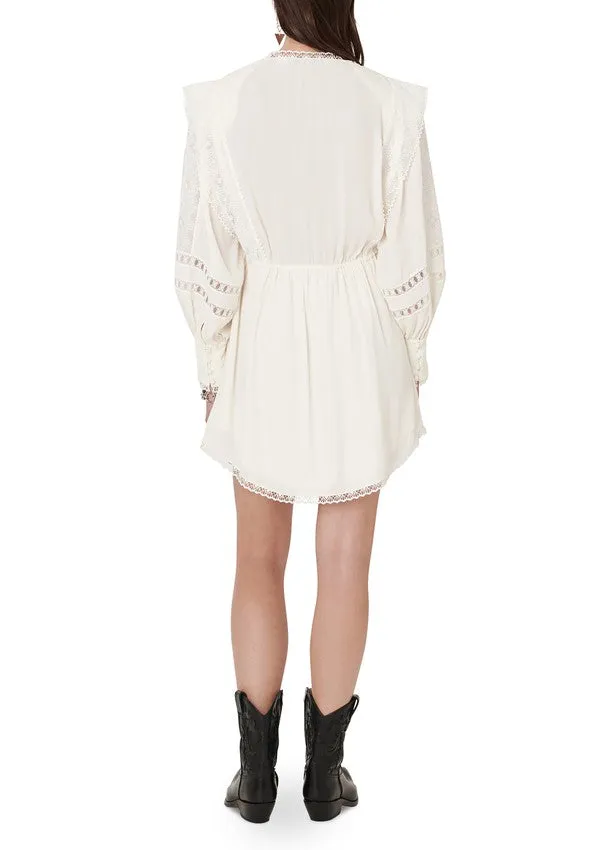 CASSIE V-NECK MINI DRESS