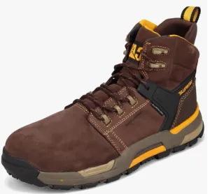 Caterpillar Men's EDGE Comp Toe WP NT Work Boots Brown
