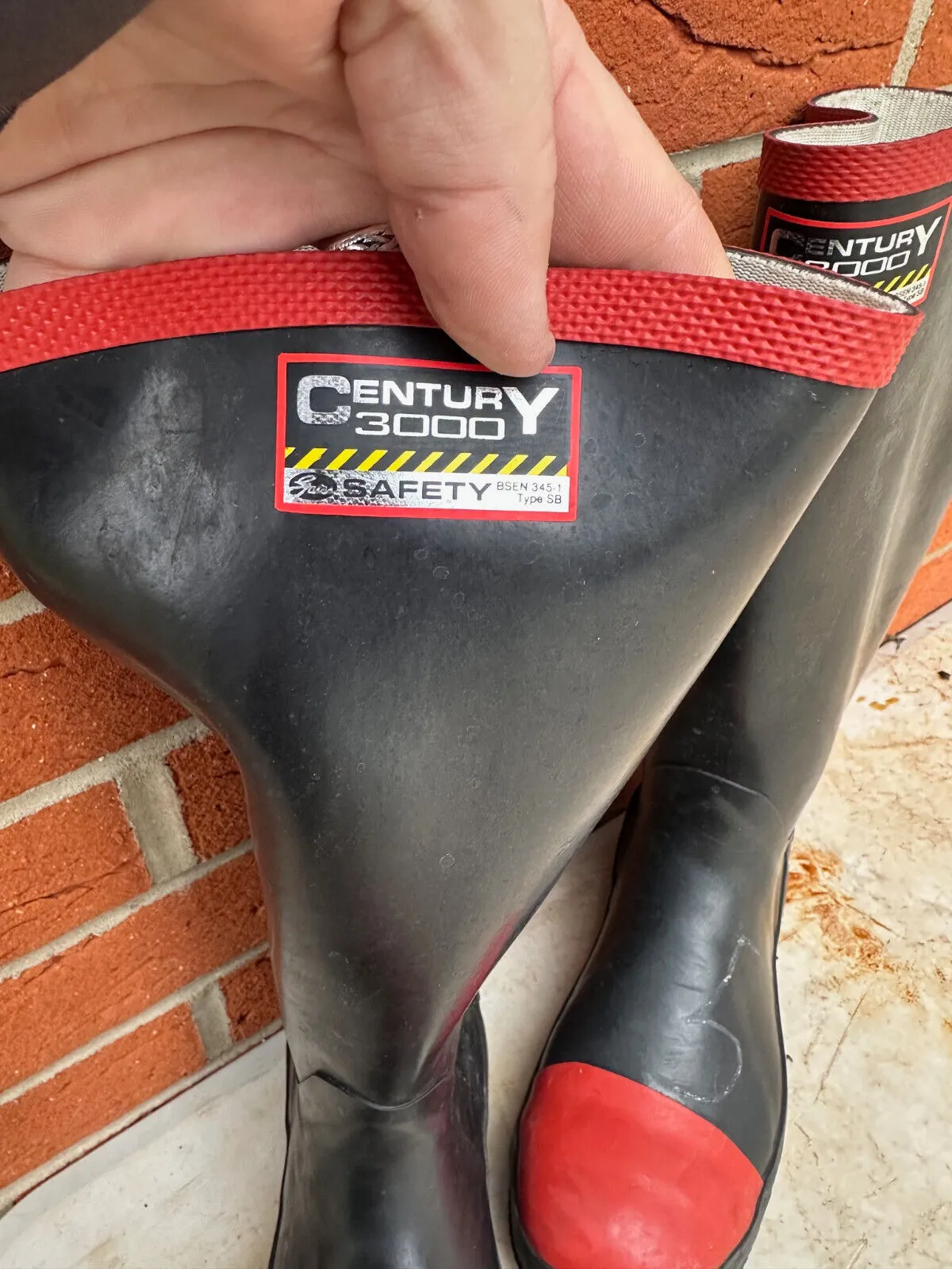 Century 3000 Super Safety Wellies Work Boots Wellies - Size UK 5 - EU 38