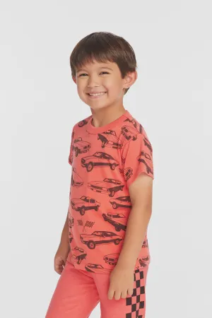 Chaser - All Over Racer Tee - Flame