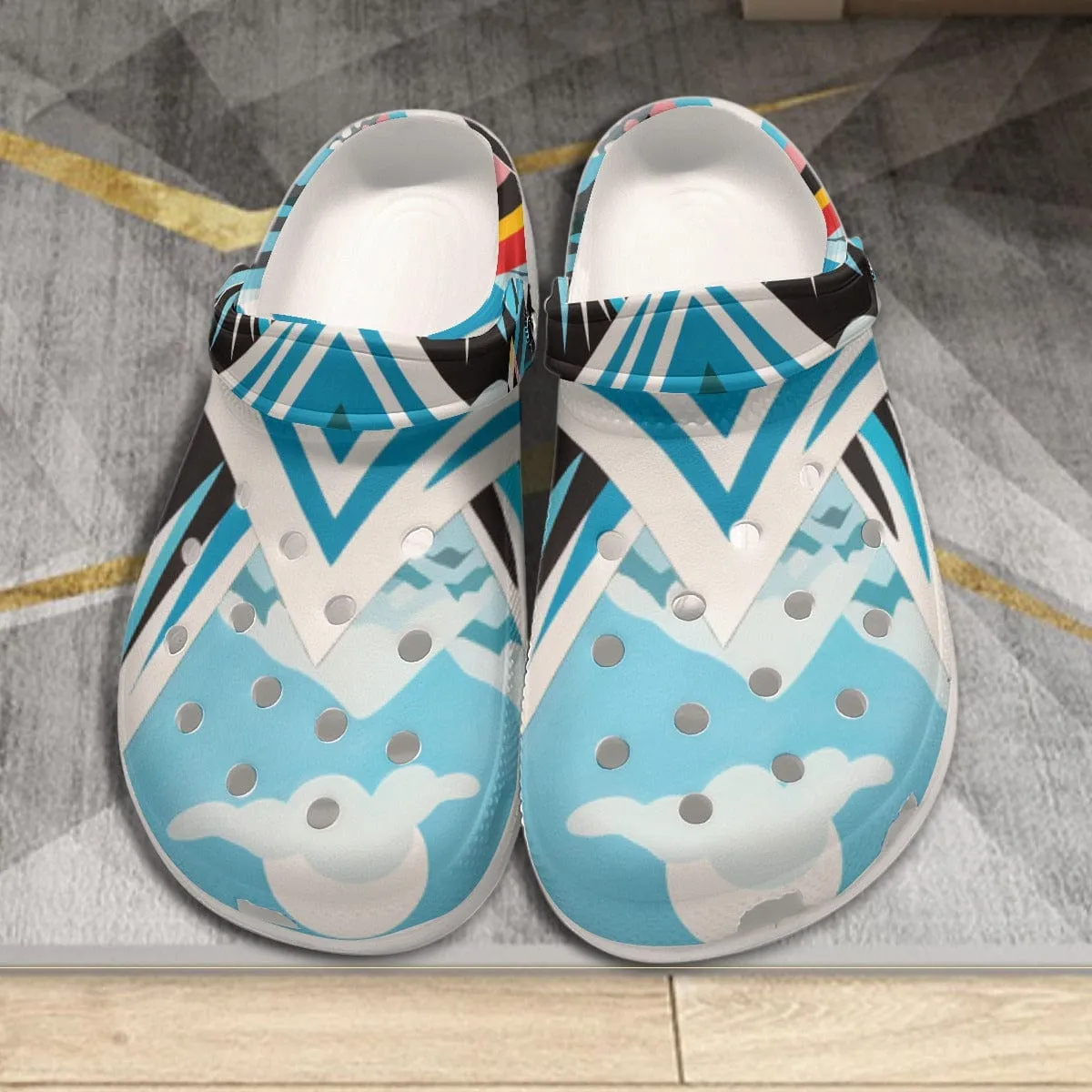 Chroma Kicks - Print Women's Classic Clogs