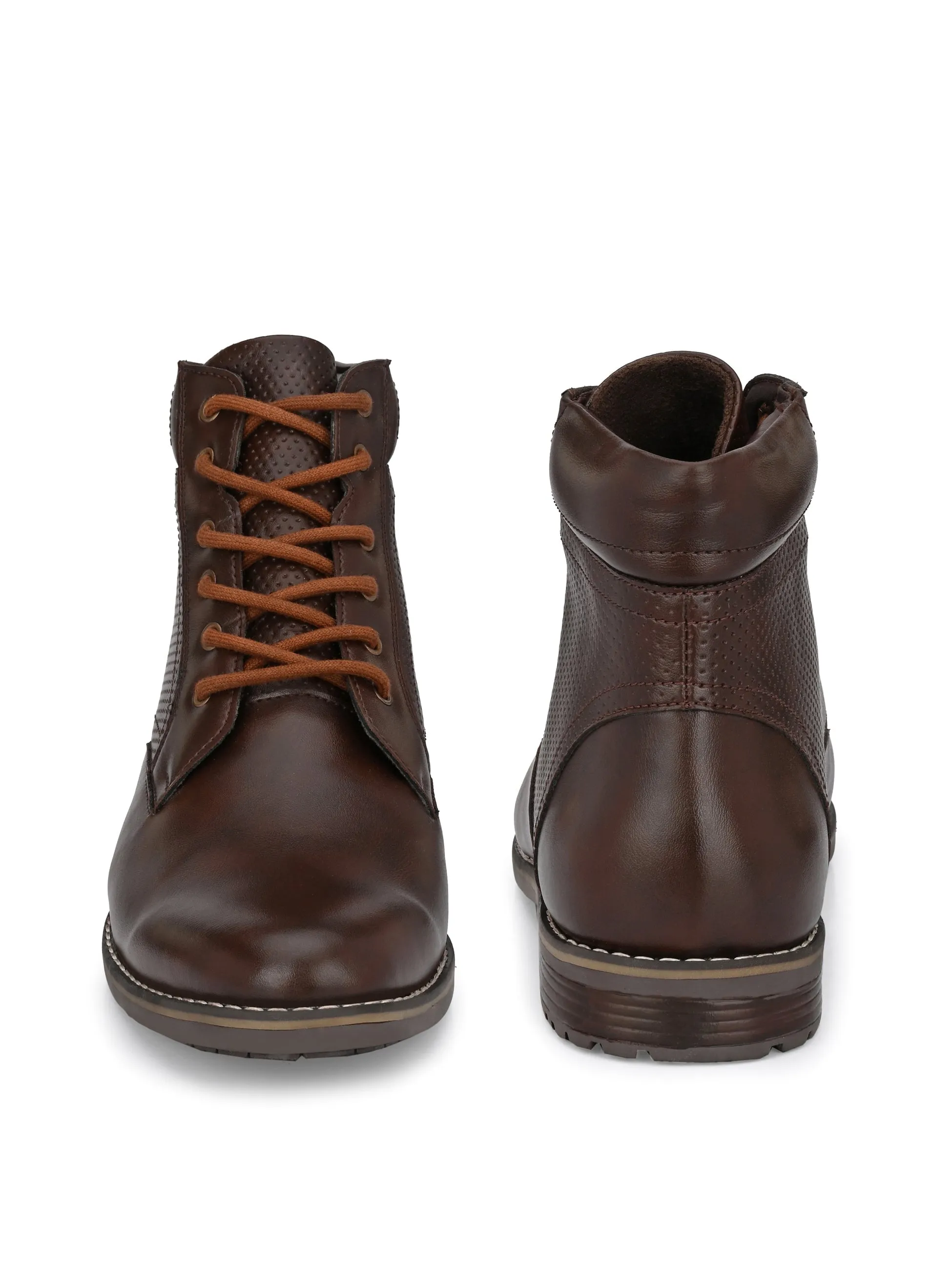 Cognac Sophisticated Ankle Boot