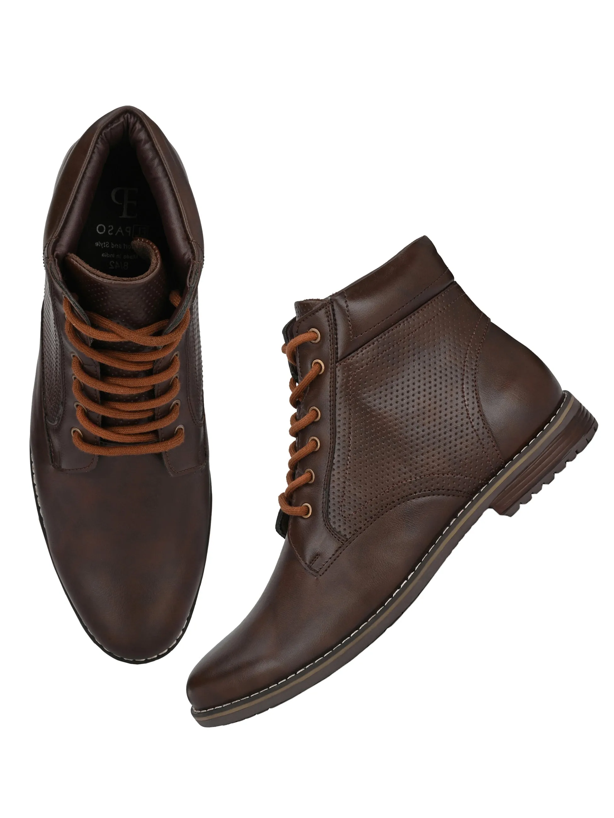 Cognac Sophisticated Ankle Boot