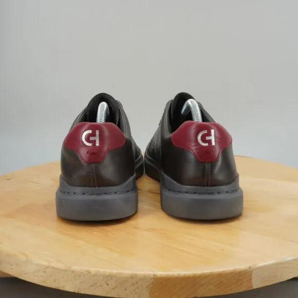 Cole Haan GrandPro Rally Laser Cut Mens Size 10.5 Shoes Lace Up Sneakers Brown