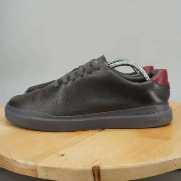 Cole Haan GrandPro Rally Laser Cut Mens Size 10.5 Shoes Lace Up Sneakers Brown