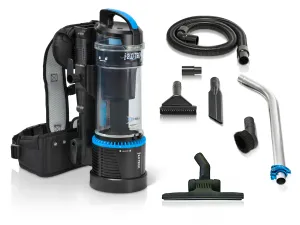 Cordless 1 Hour - Prolux 2.0 Cordless Bagless Backpack Vacuum with Lithium Ion Batteries