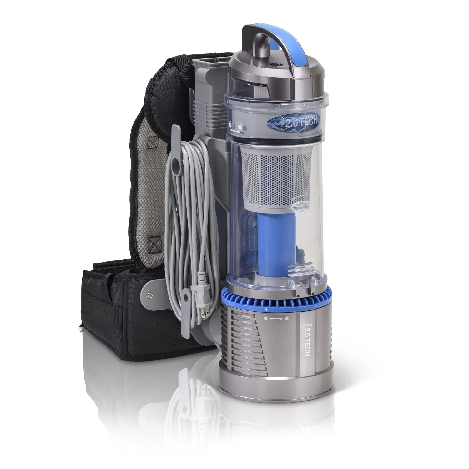 Demo Unit Save 25% Lightweight Bagless Backpack Vacuum w/ Warranty 5 YR Warranty by Prolux (2.0)