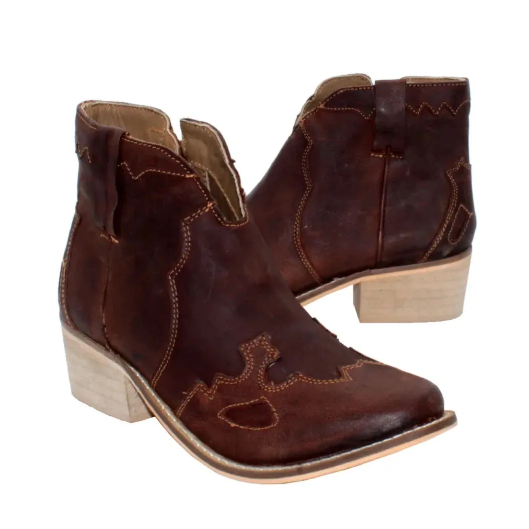 Drexel Genuine Leather Bootie