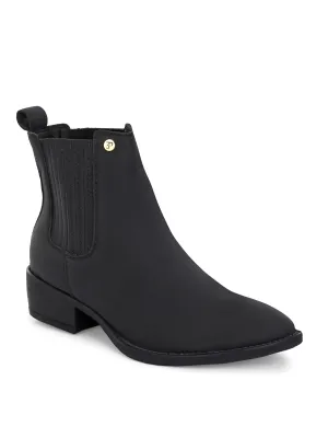 El Paso Women Faux Leather Casual Chelsea Boots