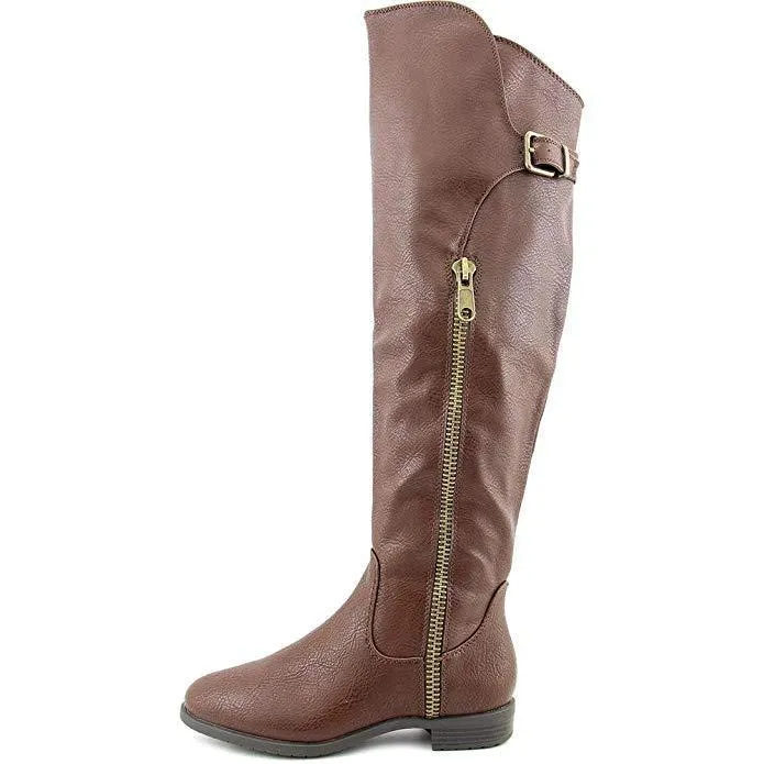 First Row Casual Over The Knee Boots
