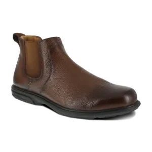 Florsheim Men's Loedin Steel Toe Twin Gore Work Boot - Brown - FS2031
