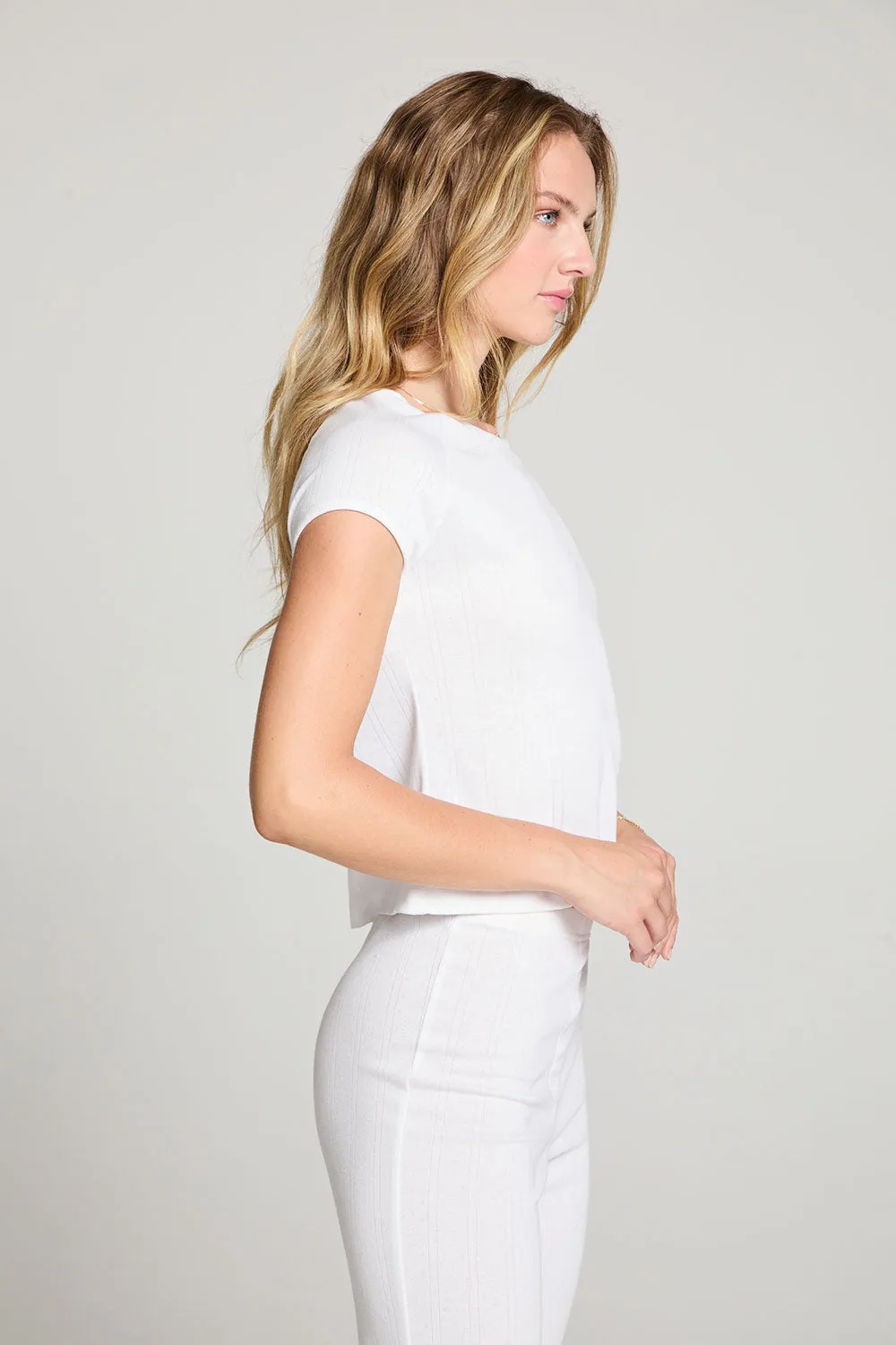 Gabrielle White Tee