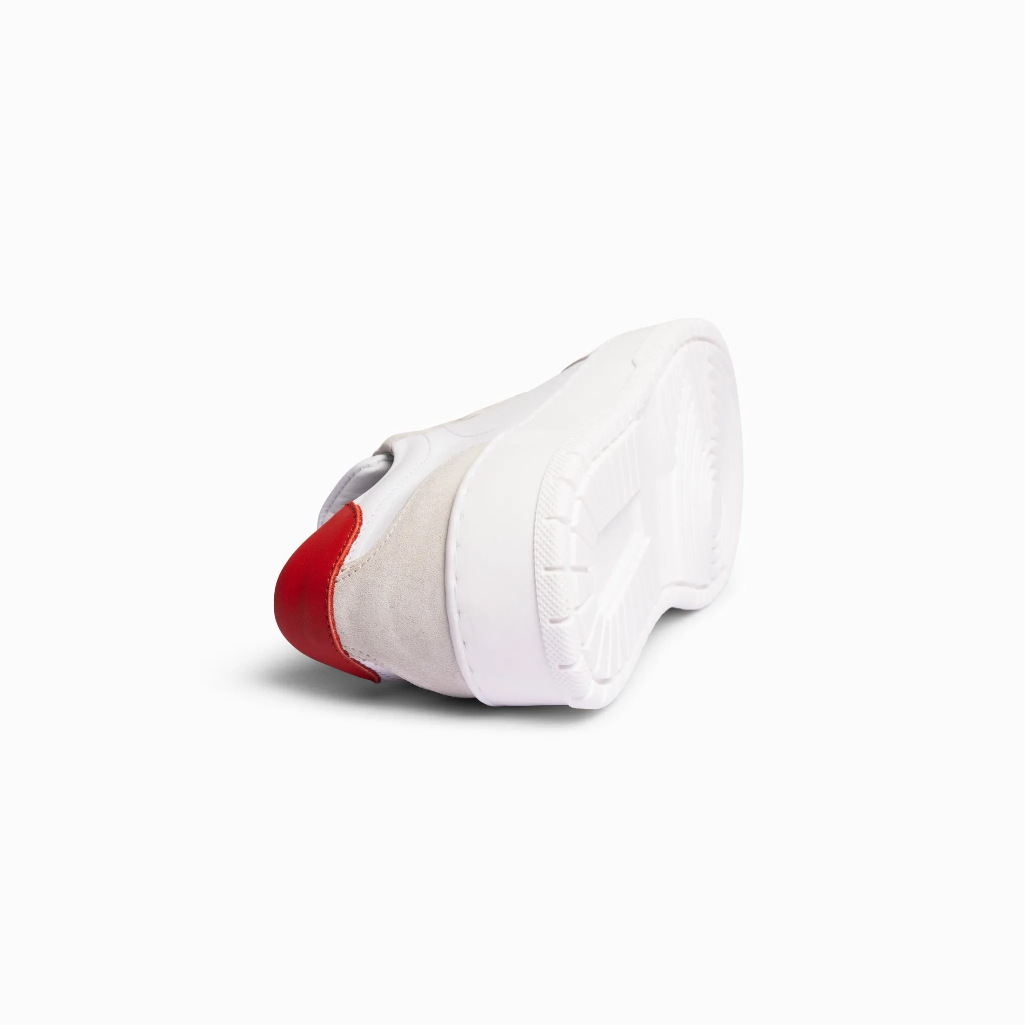 Game - Flat Leather - White Red - Woman