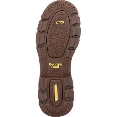 Georgia Men's Athens Superlyte 11" Waterproof Pull On Work Boot -Brown- GB00549