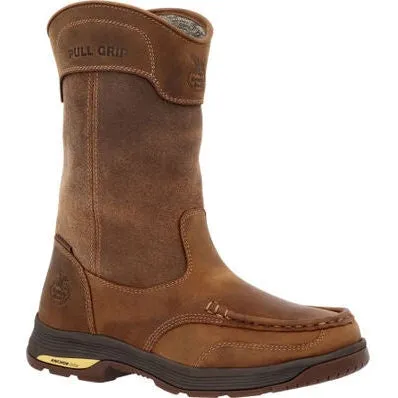 Georgia Men's Athens Superlyte 11" Waterproof Pull On Work Boot -Brown- GB00549
