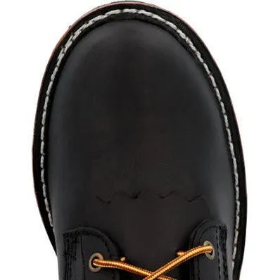 Georgia Men's Forestry 8" Soft Toe Logger Work Boot- Black- GB00648
