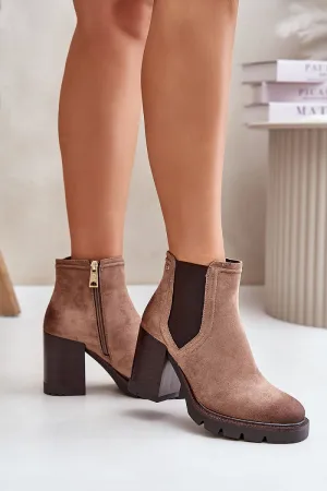 Heel boots