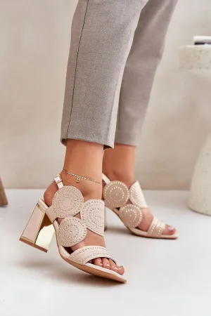Heel sandals