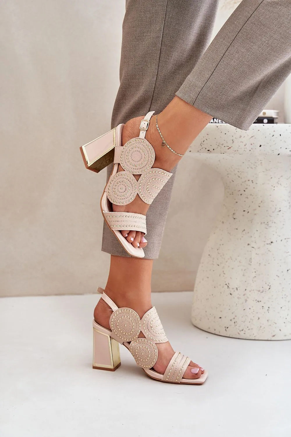 Heel sandals