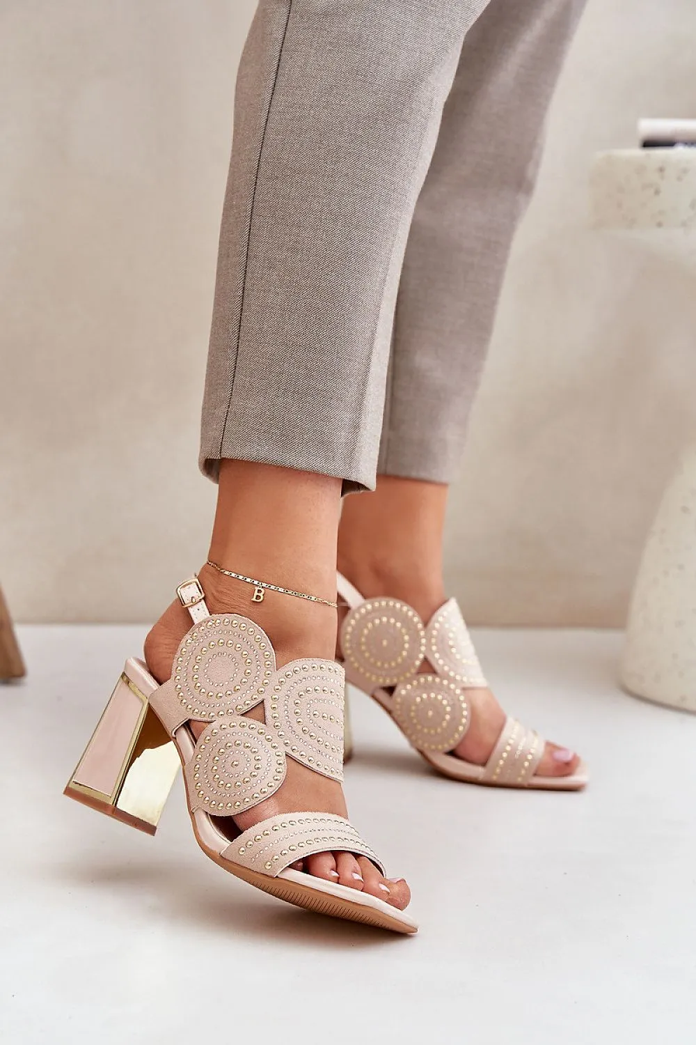 Heel sandals