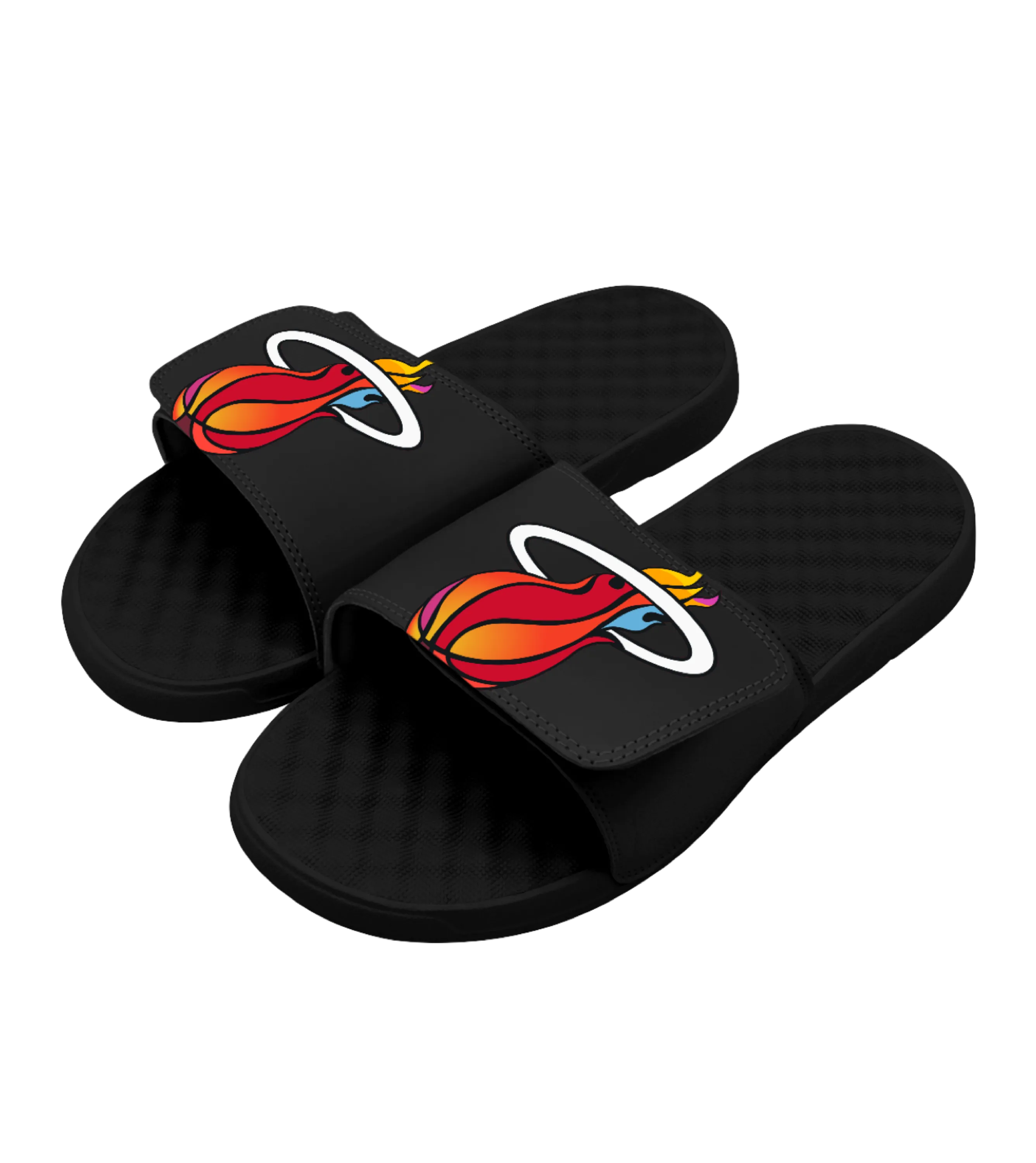 Islide Miami HEAT Mashup Logo Sandals