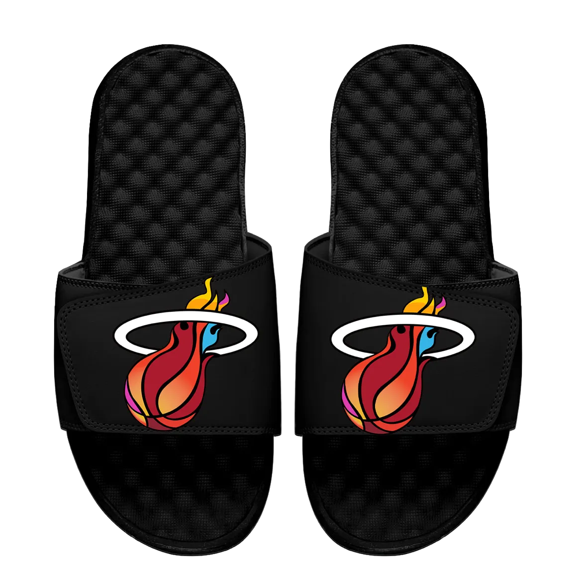 Islide Miami HEAT Mashup Logo Sandals
