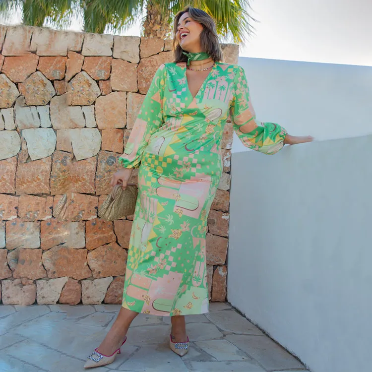 Jardin Midi Dress