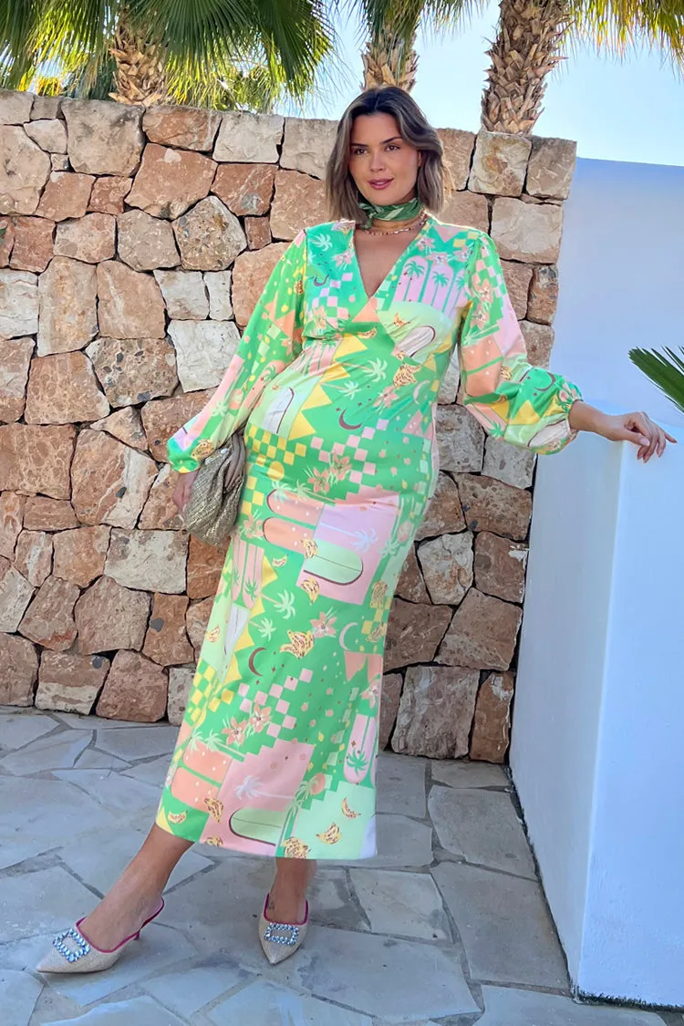Jardin Midi Dress