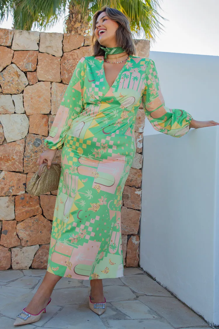 Jardin Midi Dress