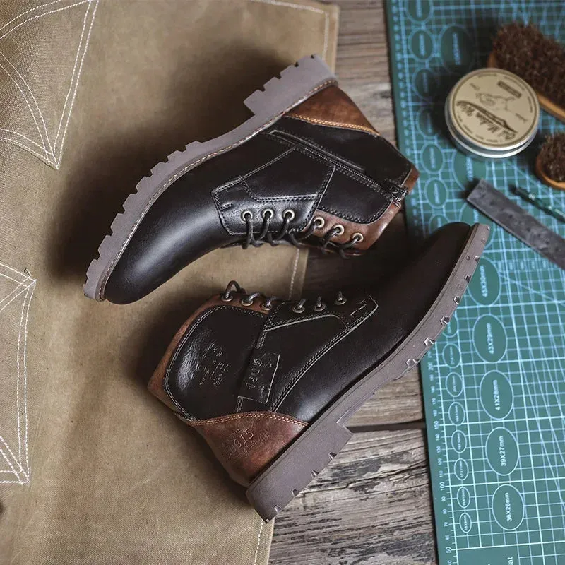 Jeffrey - Casual Leather Boots