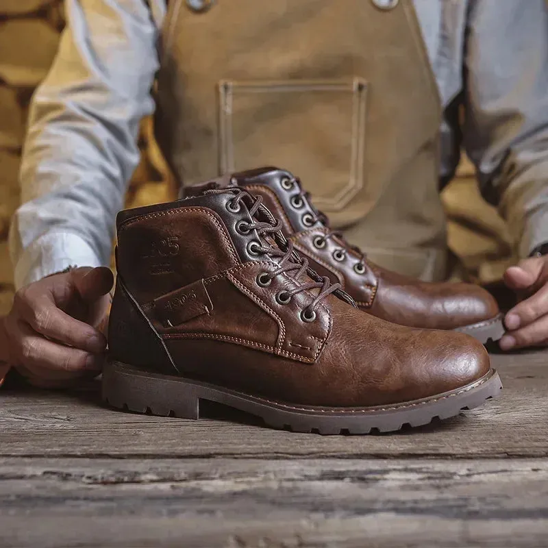 Jeffrey - Casual Leather Boots