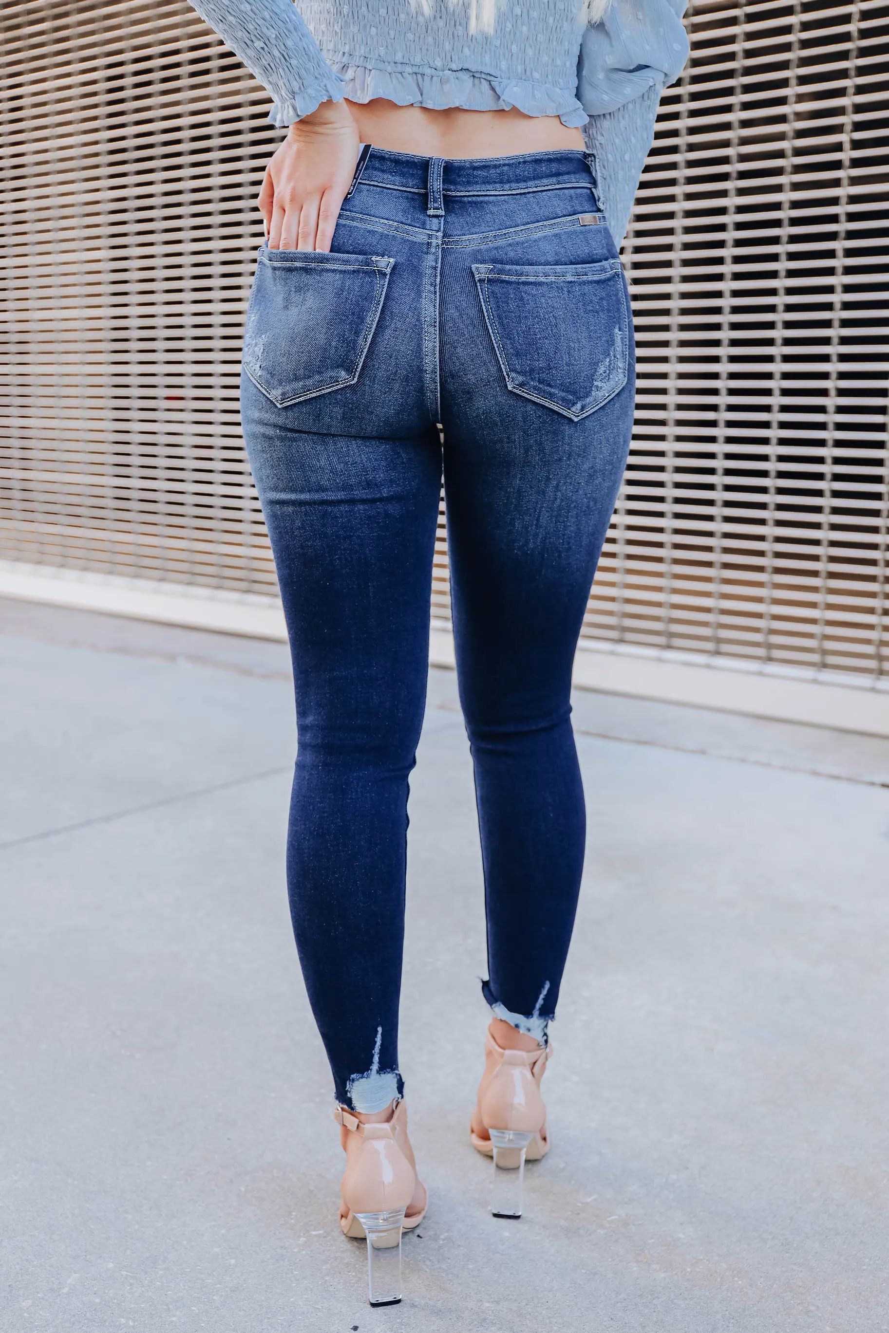 Jennifer Skinny Jeans- Dark