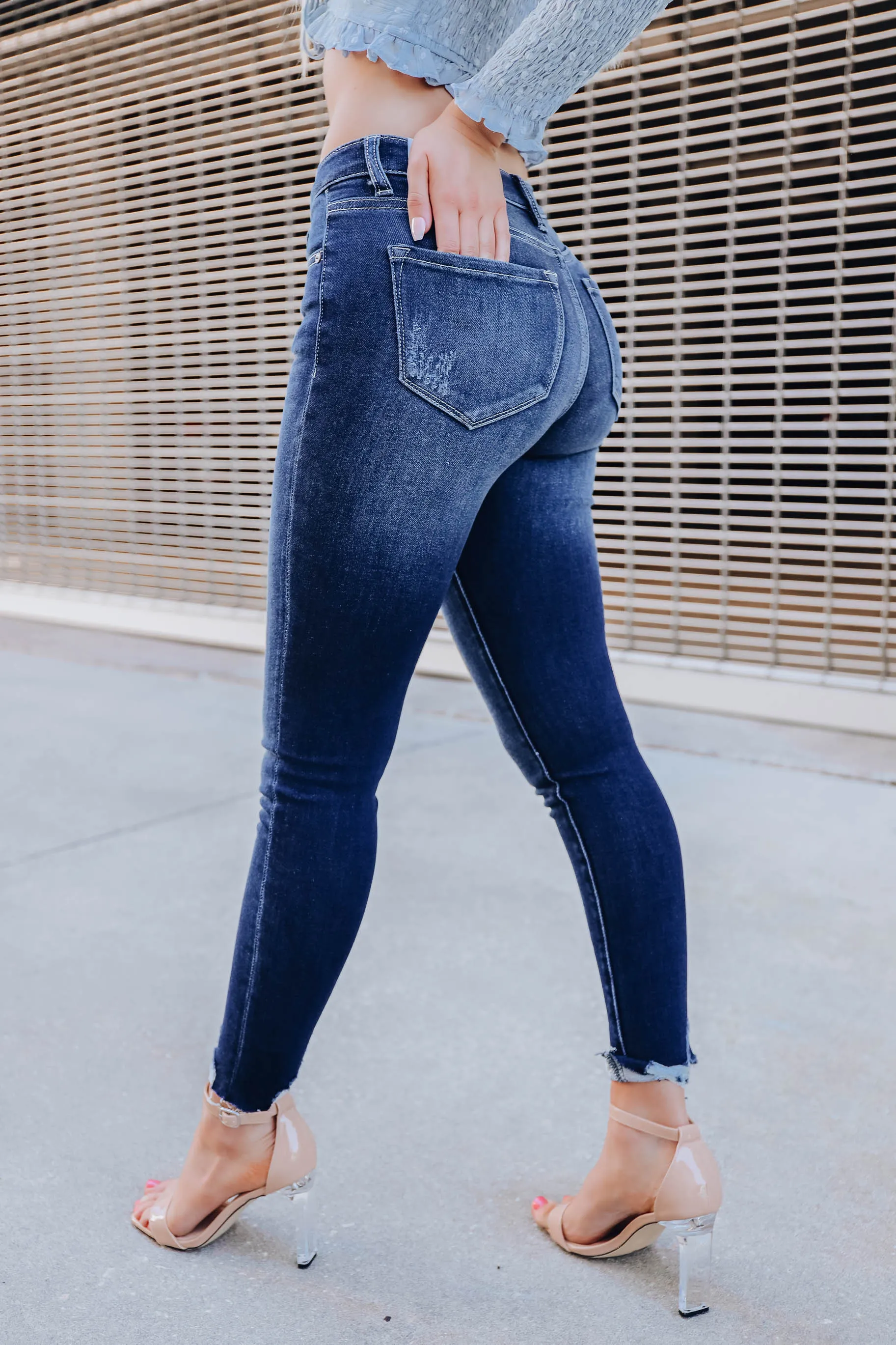 Jennifer Skinny Jeans- Dark