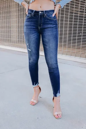Jennifer Skinny Jeans- Dark