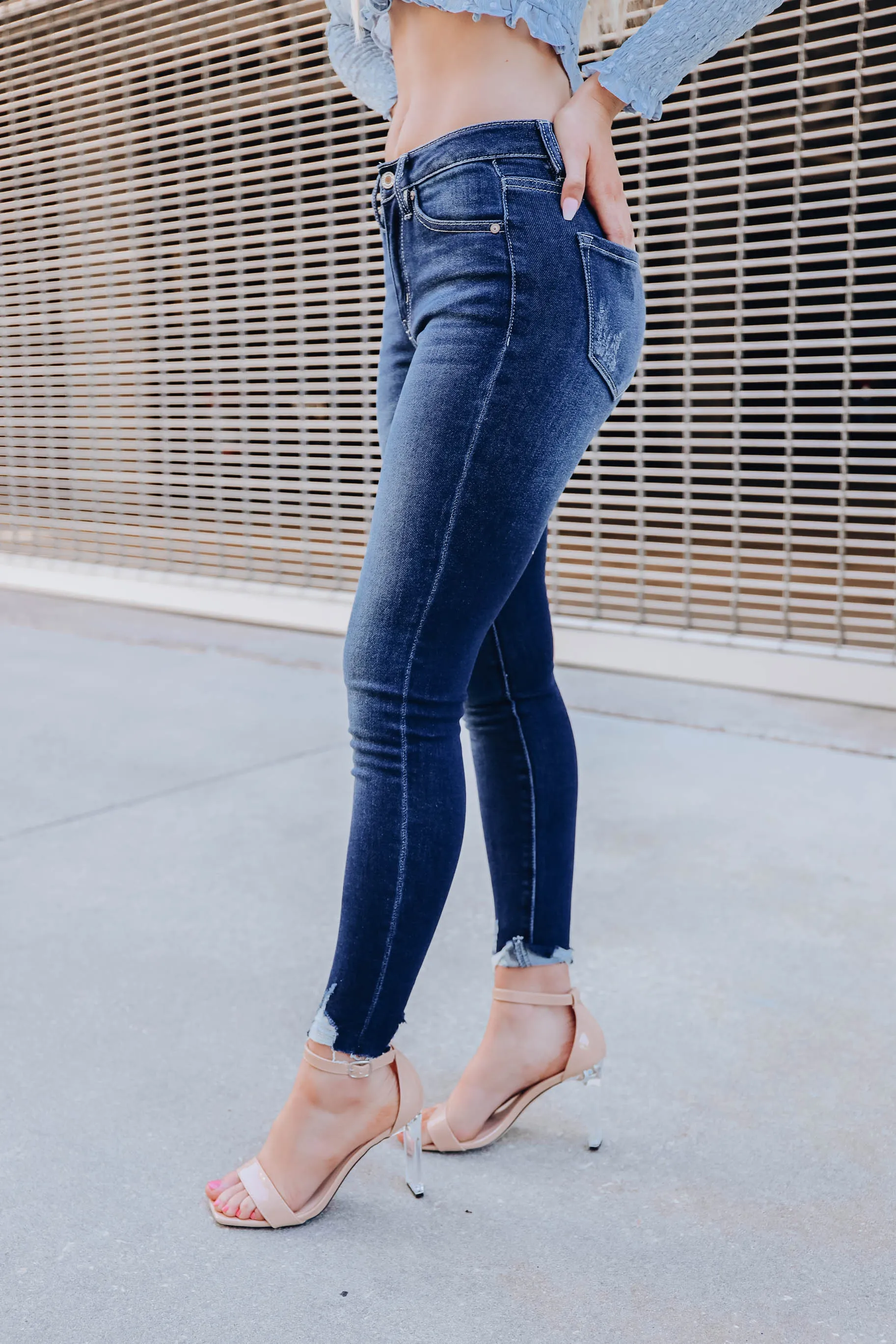 Jennifer Skinny Jeans- Dark