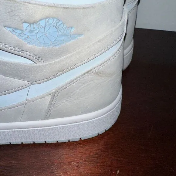 Jordan 1 High Zoom Air CMFT Grey Fog Women's Size 7.5 US - CT0979-004 Sneakers